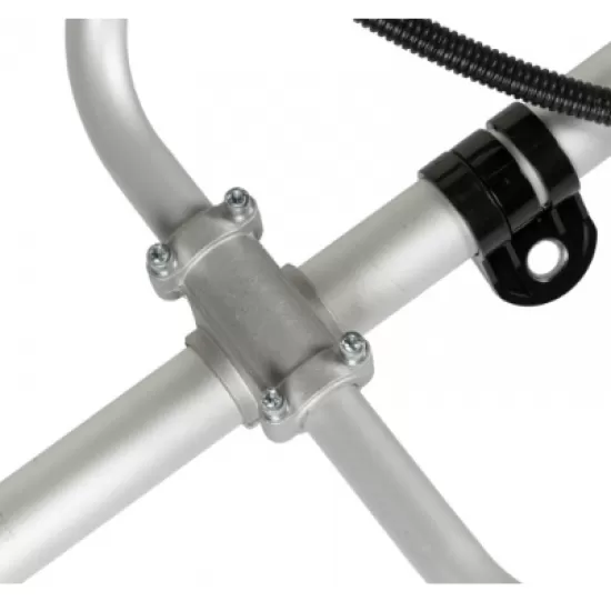 Motocoasa Micul Fermier, 4.5CP, 62CC, benzina 2 timpi, pornire rapida, teava 28mm, 3 accesorii