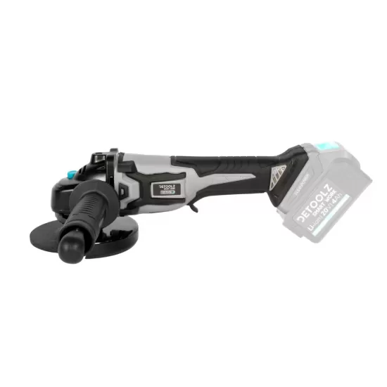 Polizor unghiular Detoolz 20V, diametru disc Ø125, motor fara perii