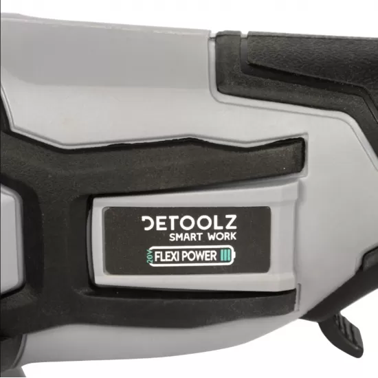 Polizor unghiular Detoolz 20V, diametru disc Ø125, motor fara perii