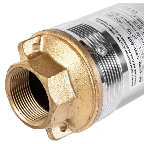 Pompa submersibila Micul Fermier, 1.1 kW, debit maxim 6300 l/h, inaltime maxima de pompare 53m, 8 turbine