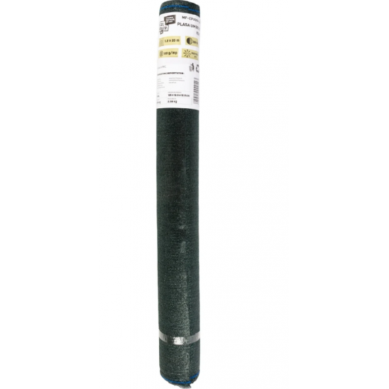 Plasa de umbrire Micul Fermier, HDPE 1.2x20m, 120g/mp 90%