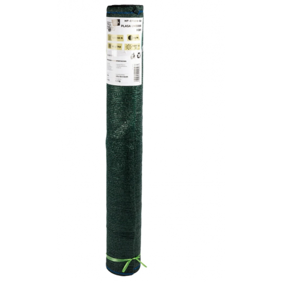 Plasa de umbrire Micul Fermier, HDPE, 1.2x50m 80g/mp 80%