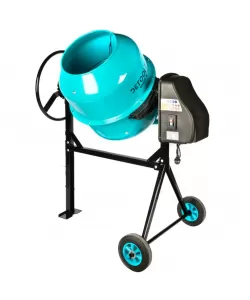 Betoniera Detoolz, capacitate 200 litri, putere 1200W, coroana fonta, cu roti