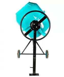 Betoniera Detoolz, capacitate 200 litri, putere 1200W, coroana fonta, cu roti