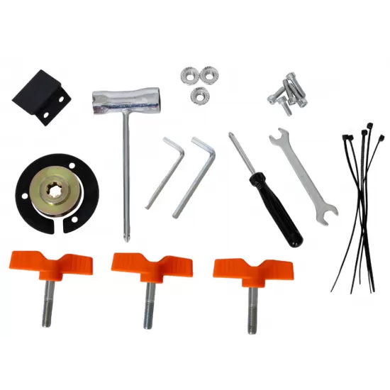 Motocoasa cu roti Wolfson Imperio, 52cc, 3CP, 7500rpm