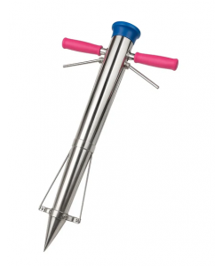 Plantator manual  din inox  pentru rasaduri 