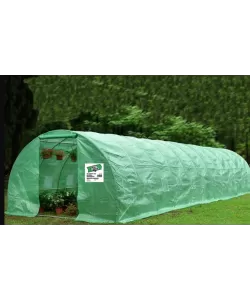 Solar/Sera Micul Fermier, 12x3x2m, polietilena, densitate 140g/mp