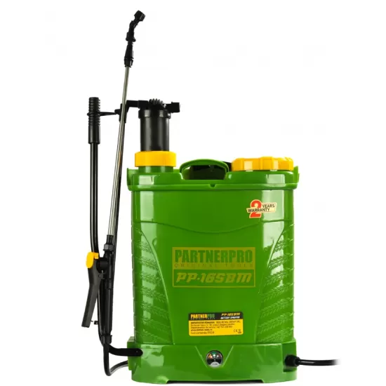 PP-16SBM pompa de stropit cu acumulator 2 in 1 12V8Ah 620 m2 PartnerPro