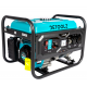 Generator Detoolz 2.5kW 2 prize 230V benzina, 4T, pornire manuala 15L fara roti G01