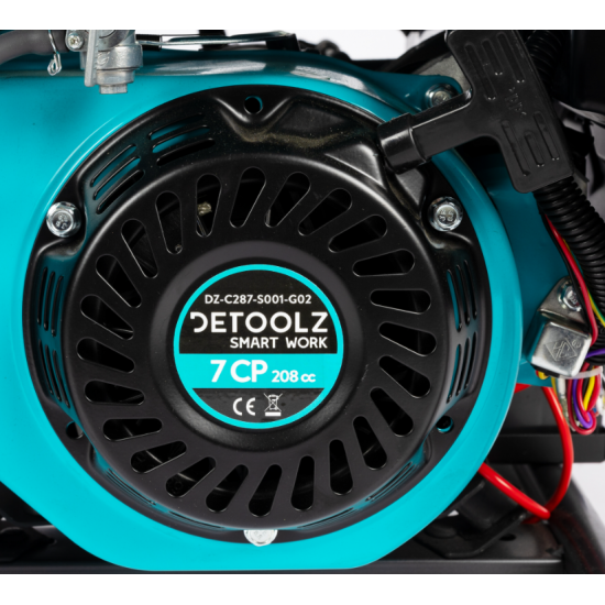 Generator  3kW 2P230 B4T pornire electrica 15L fara roti G02  Detoolz