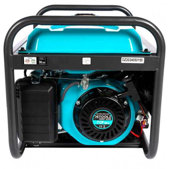 Generator  3kW 2P230 B4T pornire electrica 15L fara roti G02  Detoolz