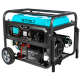 Generator  5.5kW 2P230 B4T pornire electrica 25L cu roti G02  Detoolz