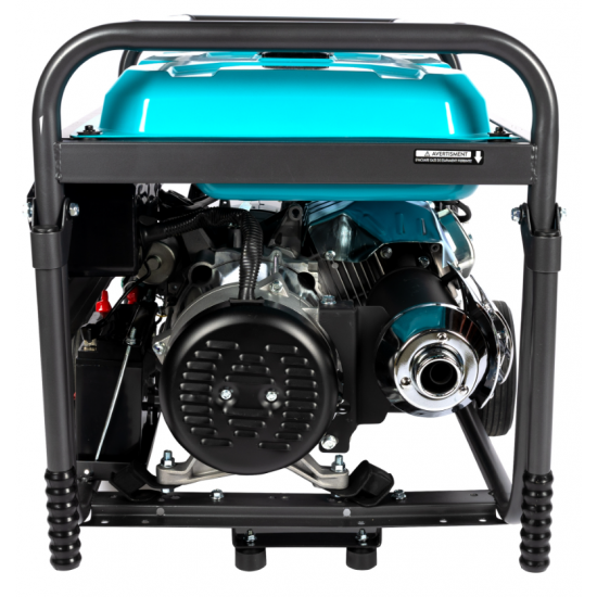 Generator  5.5kW 2P230 B4T pornire electrica 25L cu roti G02  Detoolz