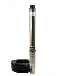 Pompa submersibila de mare adancime, 16 turbine 4SDM2-16, 2000 W, 140 m inaltime, 8 mc/h, 1.5" DDT  Pompa submersibila de mare adancime, 16 turbine 4SDM2-16, 2000 W, 140 m inaltime, 8 mc/h, 1.5" DDT