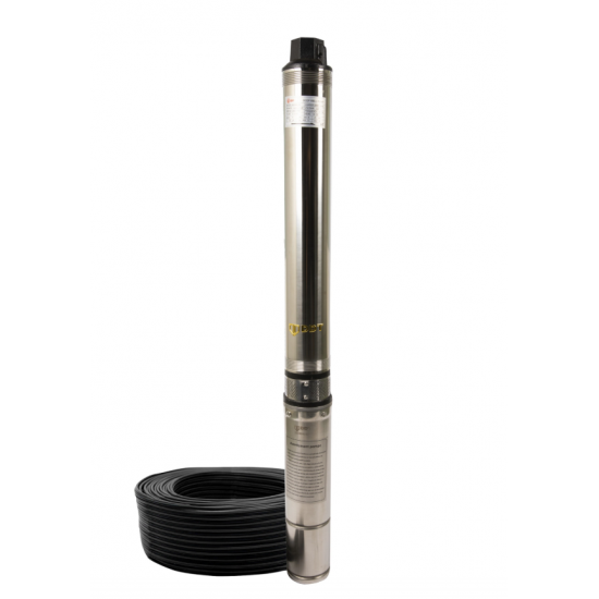 Pompa submersibila de mare adancime, 16 turbine 4SDM2-16, 2000 W, 140 m inaltime, 8 mc/h, 1.5"  DDT