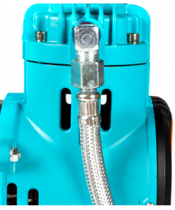 Compresor  24L fara ulei, 1500 W, debit 154L/min, 8 bar, 2 prize de aer Detoolz