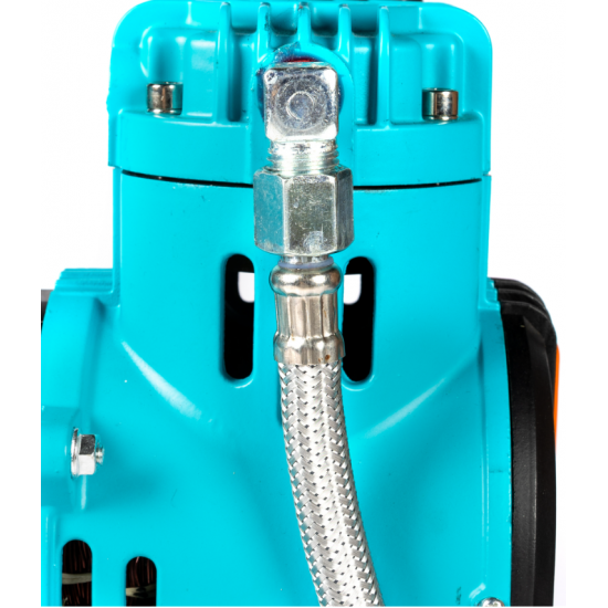 Compresor  24L fara ulei, 1500 W, debit 154L/min, 8 bar, 2 prize de aer Detoolz