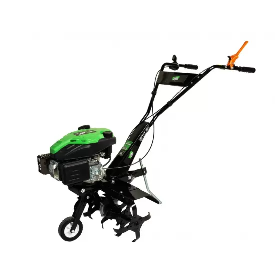 Motocultor Micul Fermier 6cp 173cc, benzina 4T, 1 viteza, pornire manuala, cu roata transport