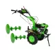 Motocultor Micul Fermier, 8.5CP, 212cc, motor pe benzina 4 timpi, 3 trepte de viteza, pornire manuala, cu roti