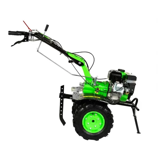 Motocultor Micul Fermier, 8.5CP, 212cc, motor pe benzina 4 timpi, 3 trepte de viteza, pornire manuala, cu roti