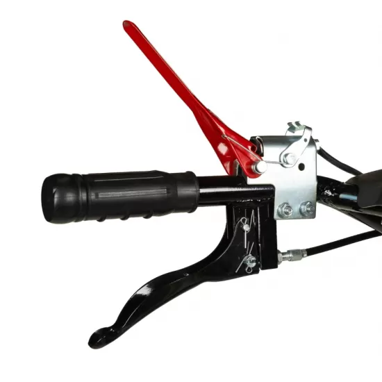 Motocultor Micul Fermier, 8.5CP, 212cc, motor pe benzina 4 timpi, 3 trepte de viteza, pornire manuala, cu roti