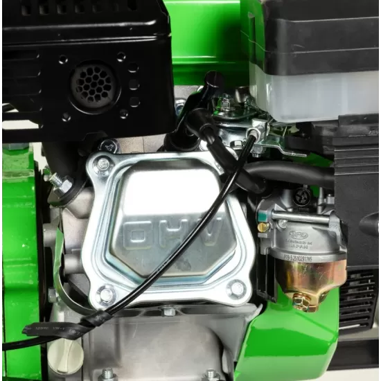 Motocultor Micul Fermier, 8.5CP, 212cc, motor pe benzina 4 timpi, 3 trepte de viteza, pornire manuala, cu roti