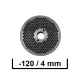 Matrita pentru granulator KL-120 cu gauri de 4 mm