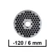 Matrita pentru granulator KL-120 cu gauri de 6 mm