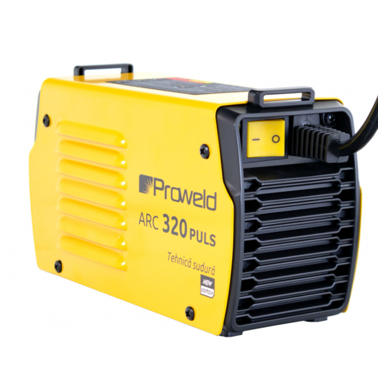 ProWELD ARC 320 Puls digital, electrozi 1.6-3.2 mm, MMA+Puls, Lift TIG+Puls, Arc Force, Hot Start, Anti-Stick, VRD