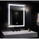 Oglinda LED Giga, 60x80cm, 14W, Touch, Lumina 6000K