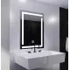 Oglinda LED Giga, 60x80cm, 14W, Touch, Lumina 6000K