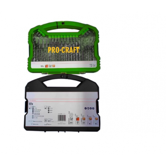 DBS-101 – Set de biți PROCRAFT (101 piese)