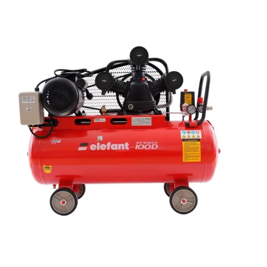 Compresor aer 100L ELEFANT 4CP, 8 bar XY3065A-100D