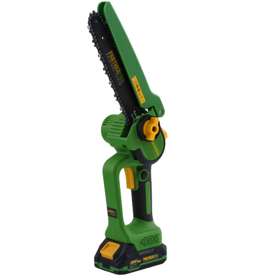 Set foarfecă de grădină și fierăstrău cu lanț pe acumulator PARTNERPRO PP-FF 5 IN 1, 2 acumulatori 20 V/2Ah Brushless