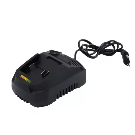 Set multifunctional pe acumulator, foarfeca de gradina, fierastrau cu lant, trimmer si tija telescopică PARTNERPRO, 2 acumulatori, brushless PP-FFTP 7 IN 1