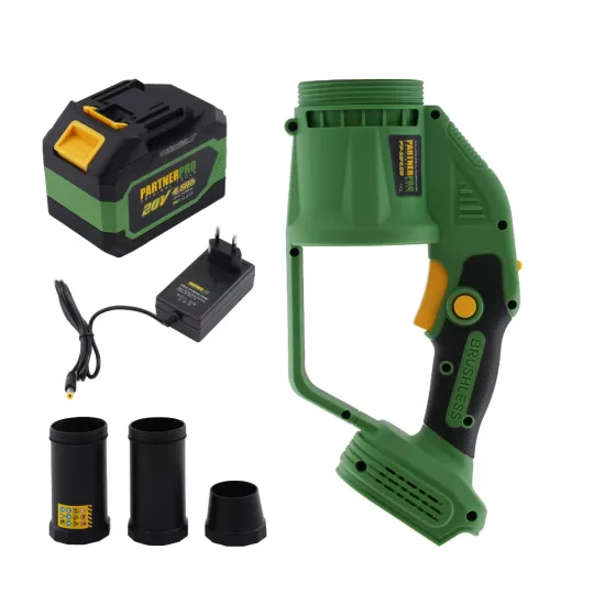 Suflanta aer cu acumulator PP-SB4.5A PARTNERPRO, 20V/4,5 Ah,Brushless, 45 m/s