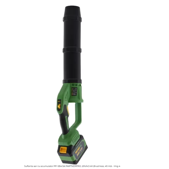 Suflanta aer cu acumulator PP-SB4.5A PARTNERPRO, 20V/4,5 Ah,Brushless, 45 m/s
