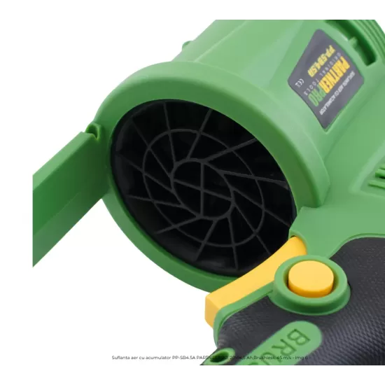 Suflanta aer cu acumulator PP-SB4.5A PARTNERPRO, 20V/4,5 Ah,Brushless, 45 m/s