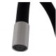Baterie bucătărie SUS 304 cu pipă flexibilă neagră VITAL FLOW FB-011 Ref Black
