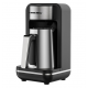 Aparat pentru preparat cafea turceasca HAUSBERG HB-3821IN, 400-500W, 250ml, protective supraincalzire, termostat, Inox-Negru