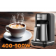 Aparat pentru preparat cafea turceasca HAUSBERG HB-3821IN, 400-500W, 250ml, protective supraincalzire, termostat, Inox-Negru