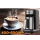 Aparat pentru preparat cafea turceasca HAUSBERG HB-3821IN, 400-500W, 250ml, protective supraincalzire, termostat, Inox-Negru