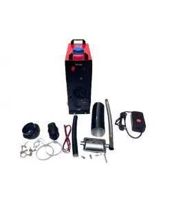 Aeroterma pe motorina 8kW, rezervor 5L, sirocou 220V/12V/24V, cu evacuare, telecomanda, afisaj digital, Campion CMP1455