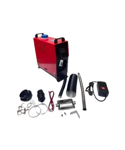 Aeroterma pe motorina 8kW, rezervor 5L, sirocou 220V/12V/24V, cu evacuare, telecomanda, afisaj digital, Campion CMP1455