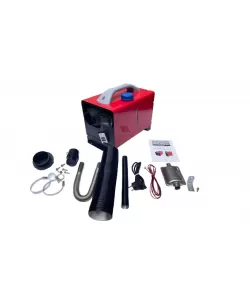 Aeroterma pe motorina 8kW, cu evacuare, telecomanda, 220V/12V/24V, rezervor 5L, Campion CMP1478