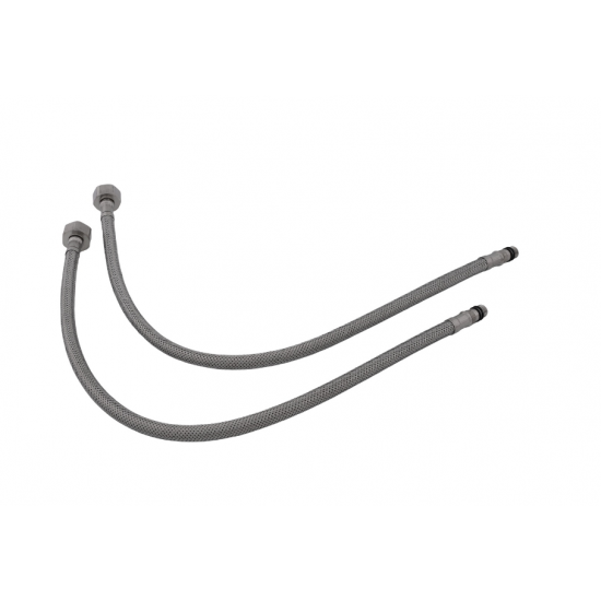 Baterie bucatarie SUS 304 cu pipa flexibila gri VITAL FLOW- FB-011 Ref Grey