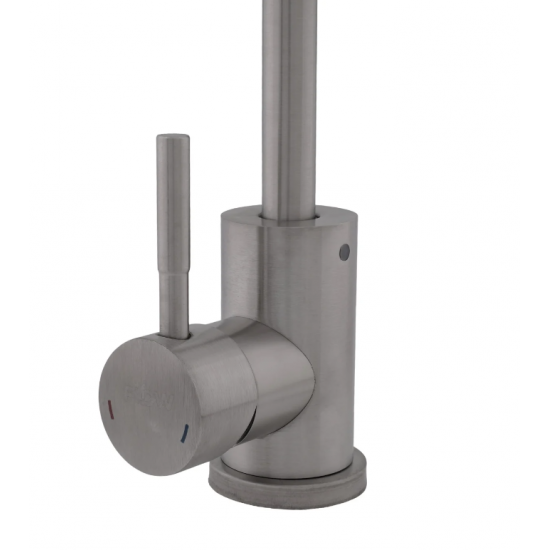 Baterie bucatarie SUS 304 pipa flexibila 2 functii crom mat VITAL FLOW-FB-011 Ref