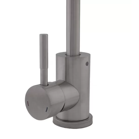 Baterie bucatarie SUS 304 pipa flexibila 2 functii crom mat VITAL FLOW-FB-011 Ref