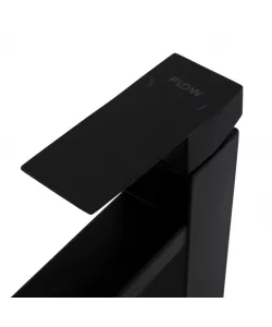 Black Baterie lavoar SUS 304 negru URBAN FLOW FB-01 Kub 