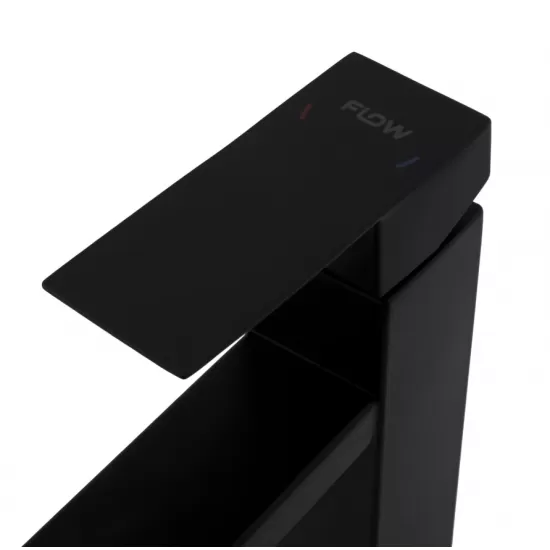 Black Baterie lavoar SUS 304 negru URBAN FLOW FB-01 Kub